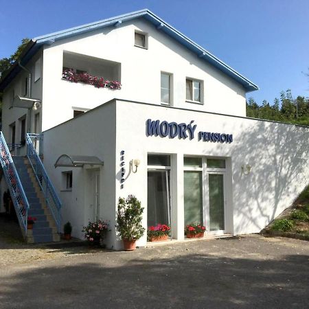 Modry Pension Mladá Boleslav Esterno foto